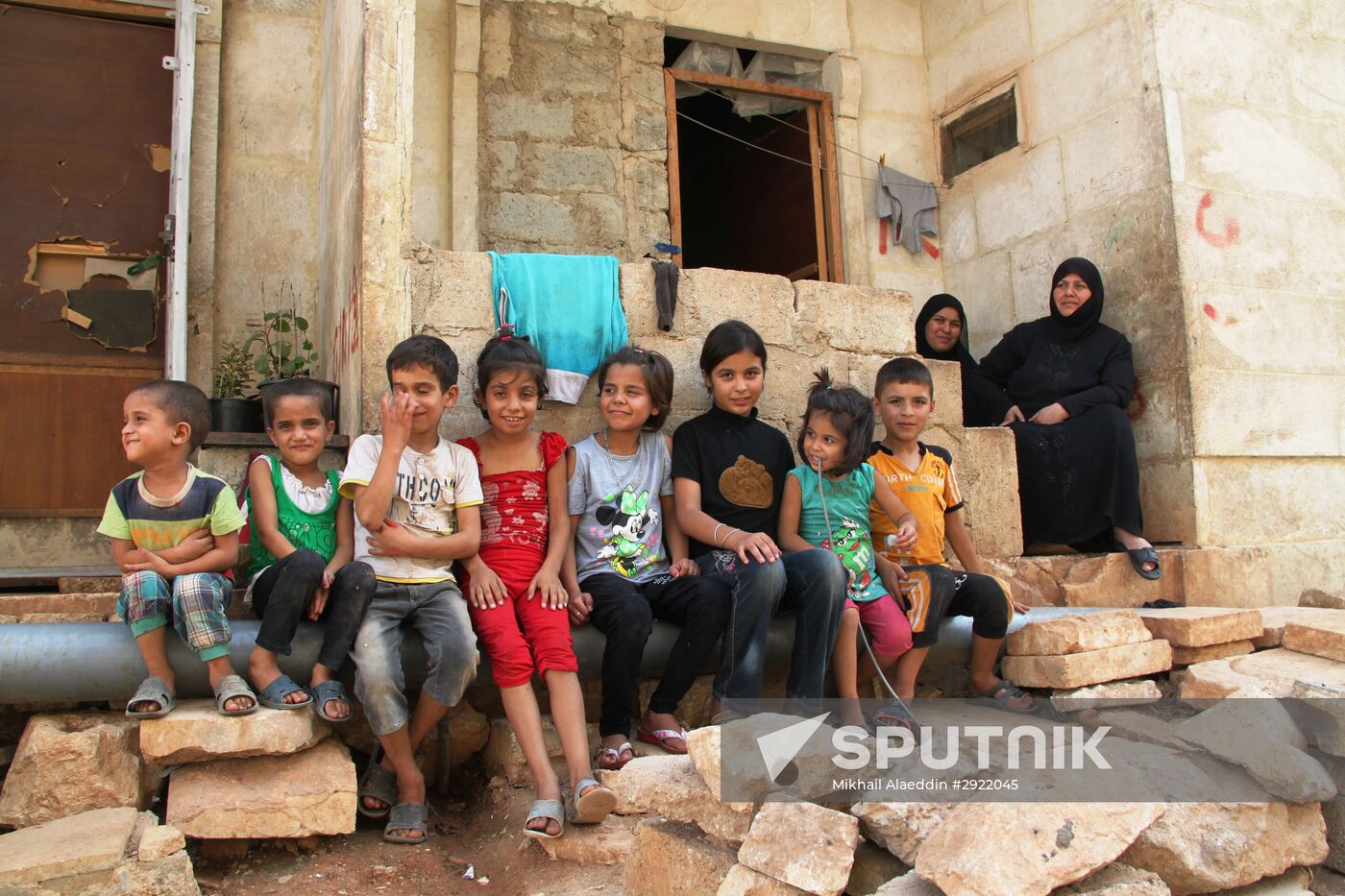 Refugees in Aleppo