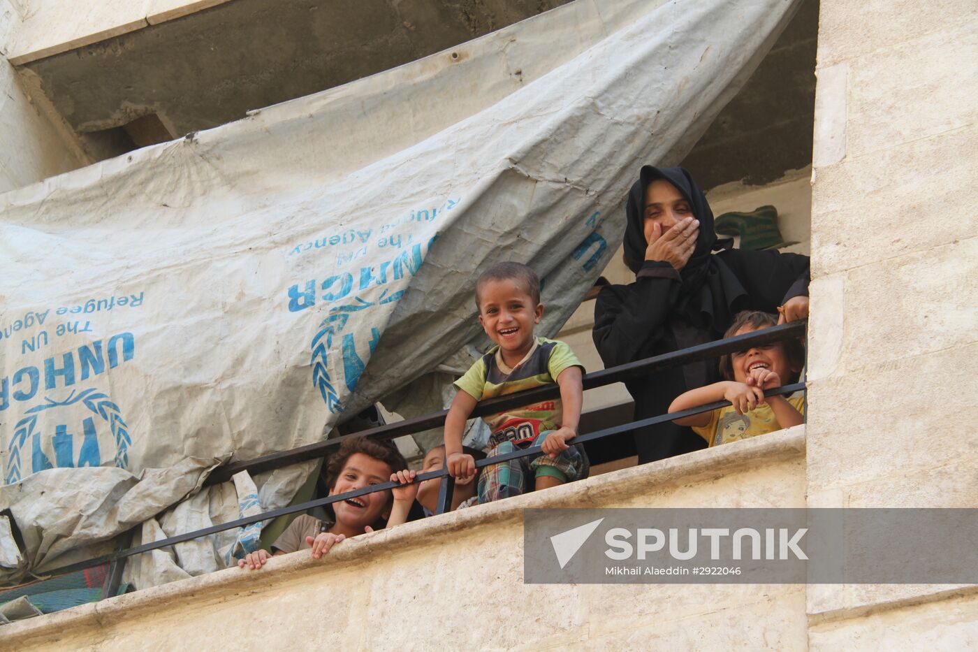 Refugees in Aleppo
