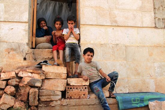 Refugees in Aleppo