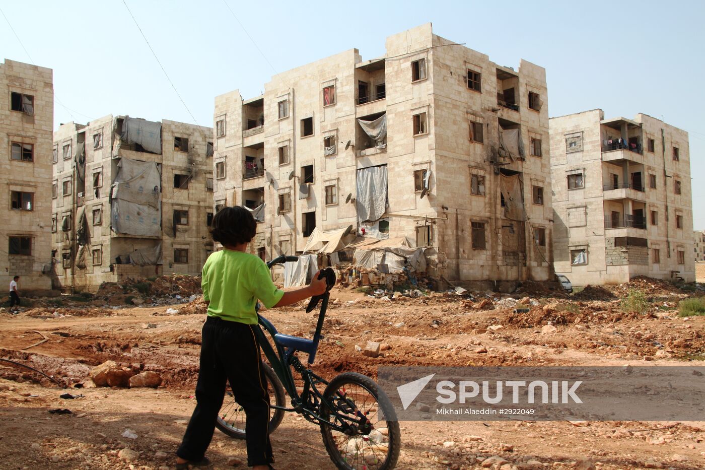Refugees in Aleppo