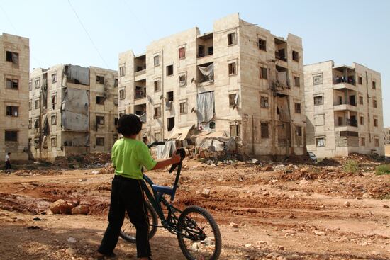 Refugees in Aleppo