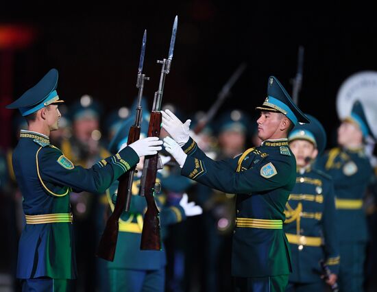 Dress rehearsal of Spasskaya Tower Festival