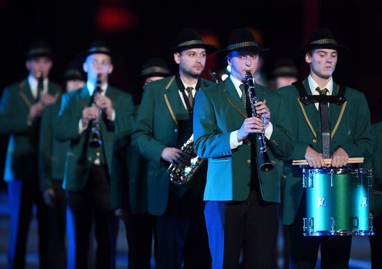 Dress rehearsal of Spasskaya Tower Festival