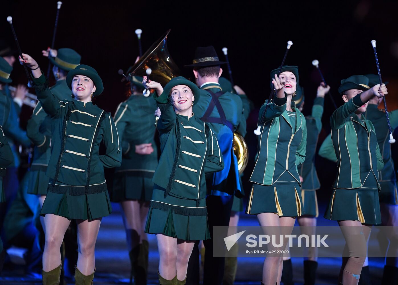 Dress rehearsal of Spasskaya Tower Festival