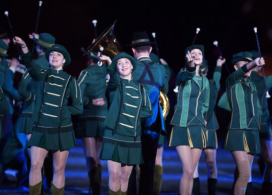 Dress rehearsal of Spasskaya Tower Festival