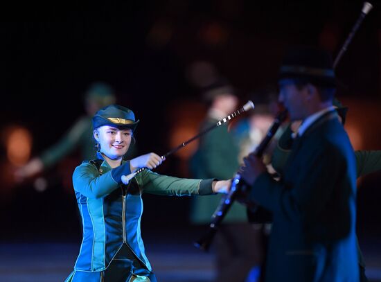 Dress rehearsal of Spasskaya Tower Festival
