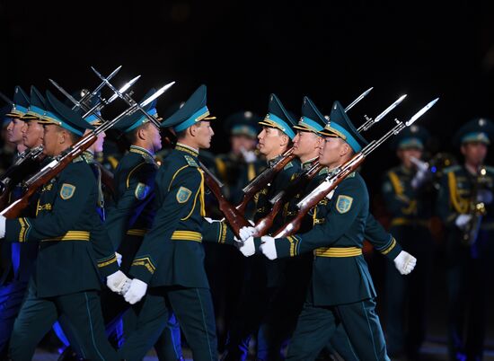Dress rehearsal of Spasskaya Tower Festival