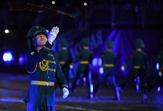 Dress rehearsal of Spasskaya Tower Festival