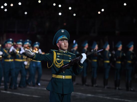 Dress rehearsal of Spasskaya Tower Festival