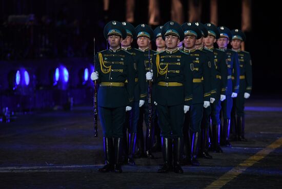 Dress rehearsal of Spasskaya Tower Festival