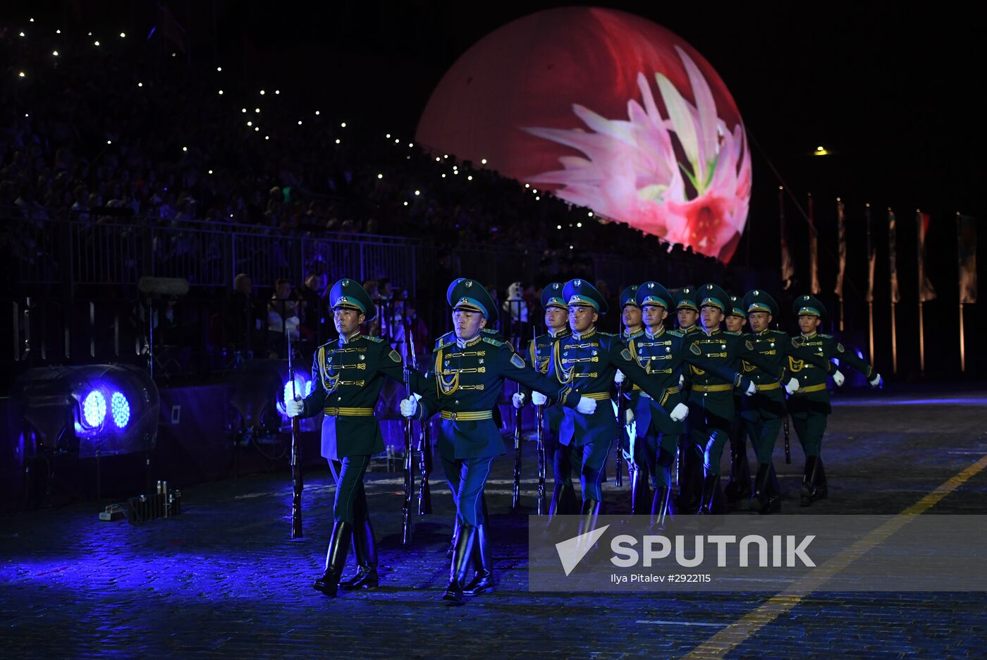 Dress rehearsal of Spasskaya Tower Festival
