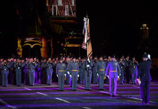 Dress rehearsal of Spasskaya Tower Festival