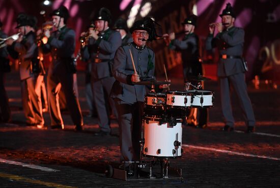 Dress rehearsal of Spasskaya Tower Festival
