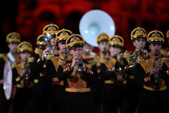 Dress rehearsal of Spasskaya Tower Festival