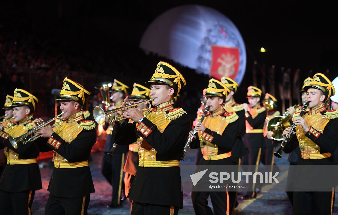 Dress rehearsal of Spasskaya Tower Festival
