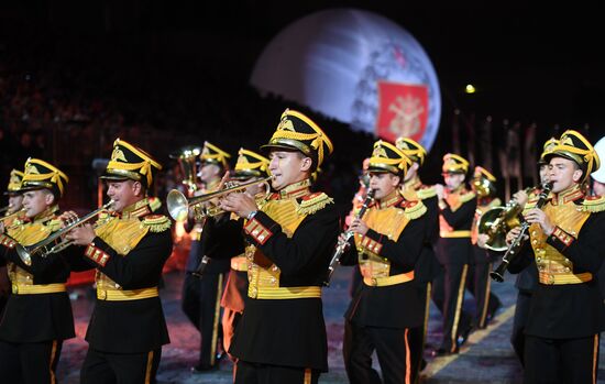Dress rehearsal of Spasskaya Tower Festival