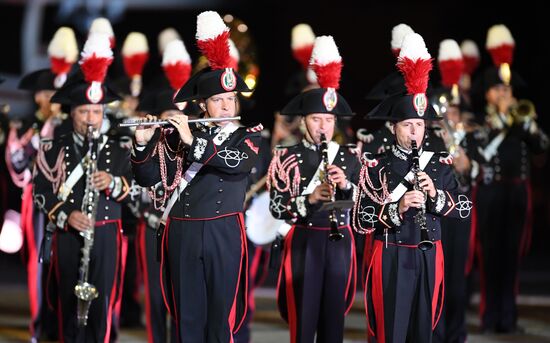 Dress rehearsal of Spasskaya Tower Festival