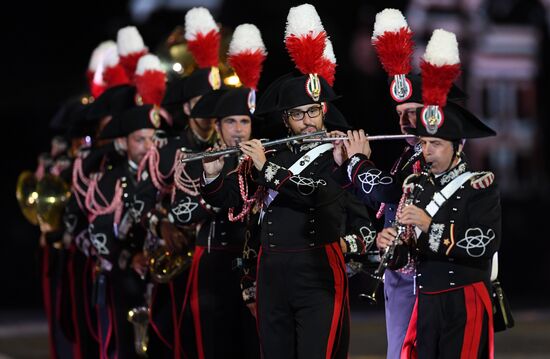 Dress rehearsal of Spasskaya Tower Festival