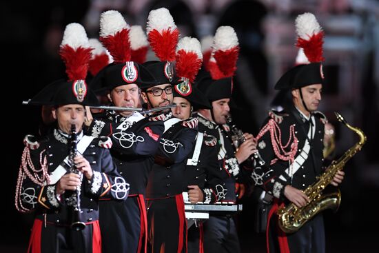 Dress rehearsal of Spasskaya Tower Festival