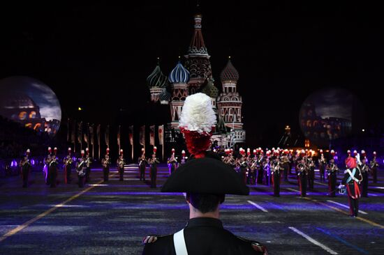 Dress rehearsal of Spasskaya Tower Festival