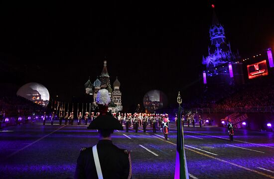 Dress rehearsal of Spasskaya Tower Festival