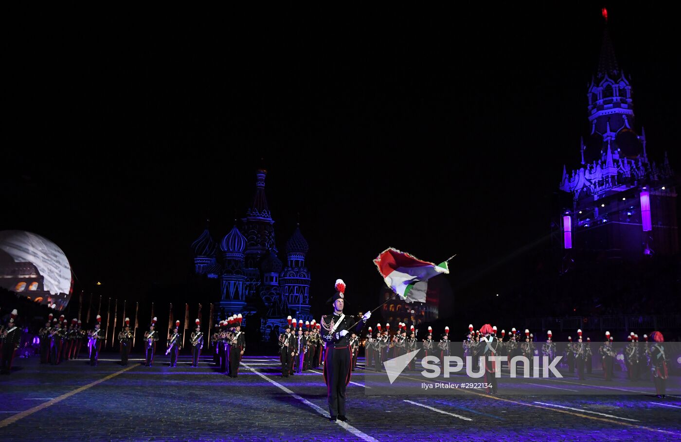 Dress rehearsal of Spasskaya Tower Festival