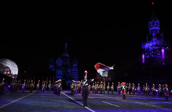 Dress rehearsal of Spasskaya Tower Festival