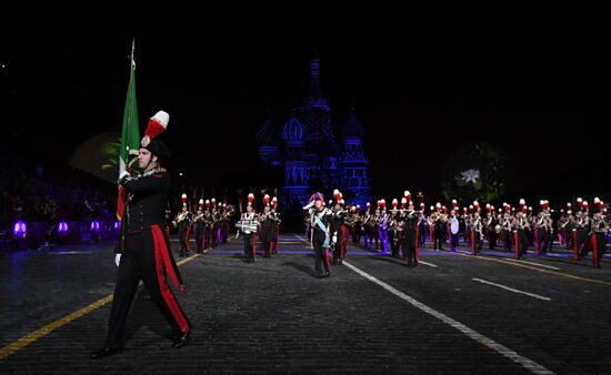 Dress rehearsal of Spasskaya Tower Festival