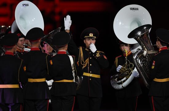 Dress rehearsal of Spasskaya Tower Festival