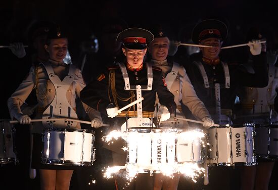 Dress rehearsal of Spasskaya Tower Festival