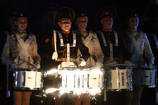 Dress rehearsal of Spasskaya Tower Festival