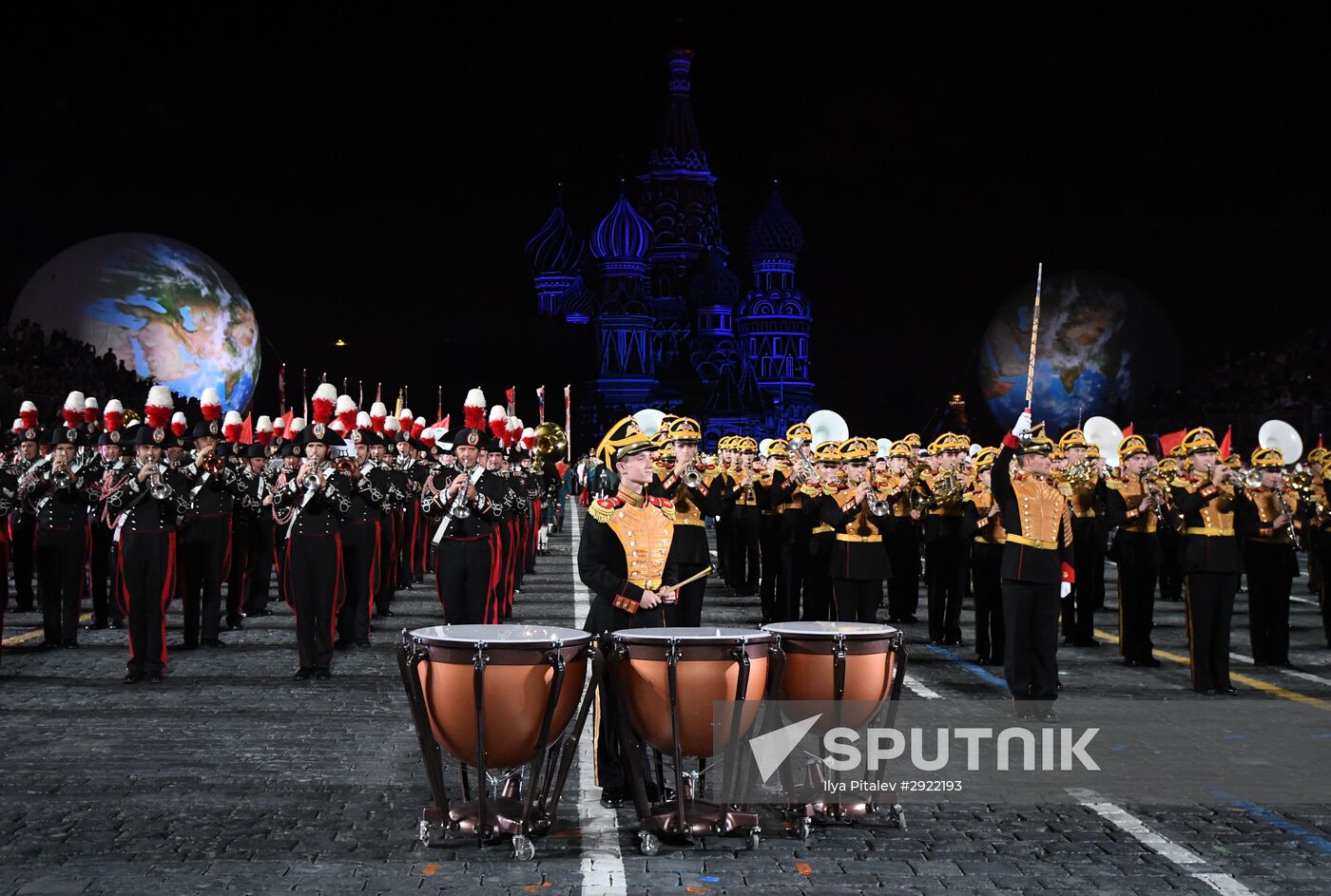 Dress rehearsal of Spasskaya Tower Festival