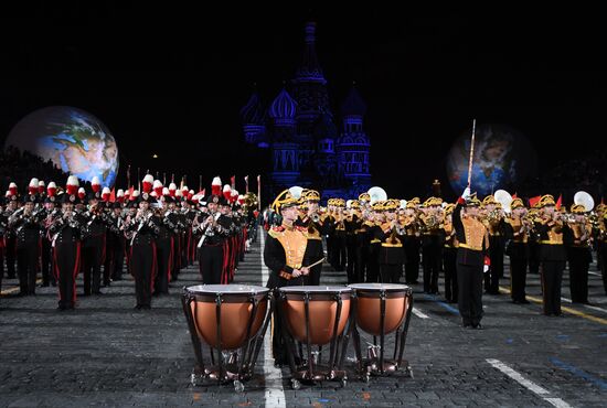 Dress rehearsal of Spasskaya Tower Festival