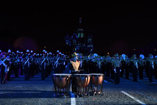 Dress rehearsal of Spasskaya Tower Festival