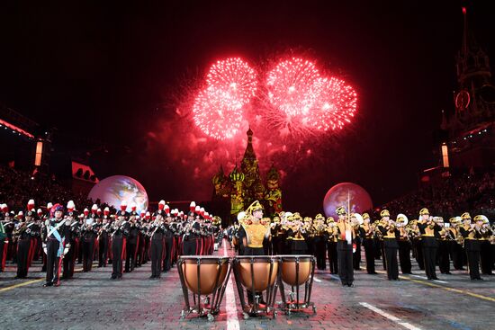 Dress rehearsal of Spasskaya Tower Festival