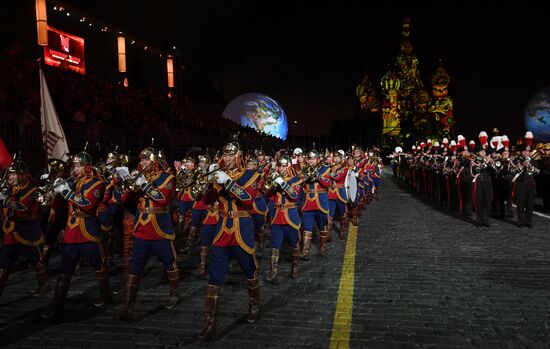 Dress rehearsal of Spasskaya Tower Festival