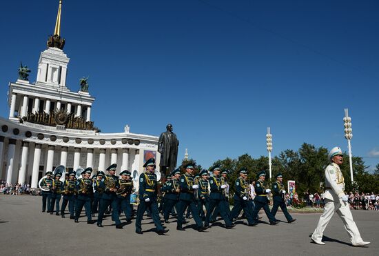 International Military Music Festival “Spasskaya Tower” parade