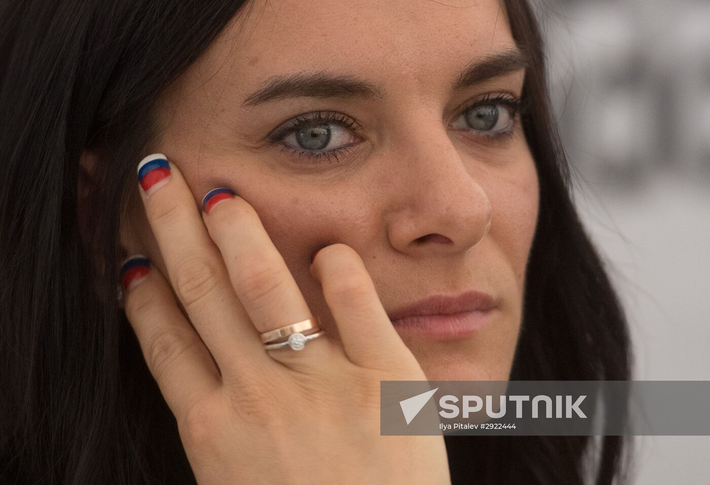Yelena Isinbaeva holds open training