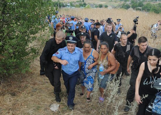 Disturbances in Odessa region