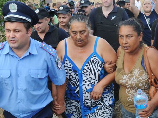 Disturbances in Odessa region