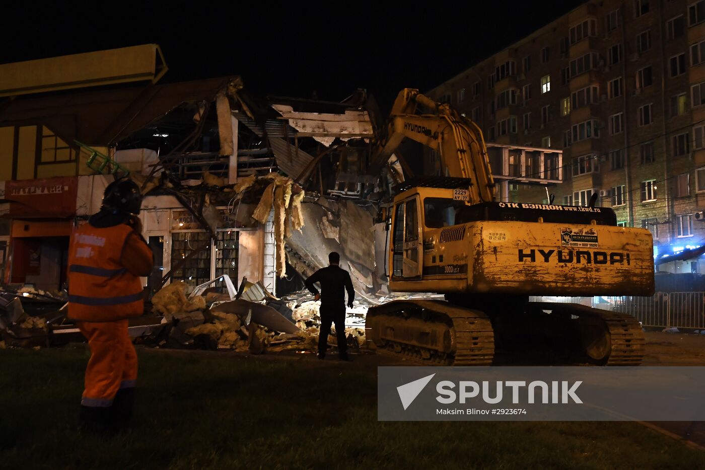 Demolition of unauthorized buildings continues in Moscow