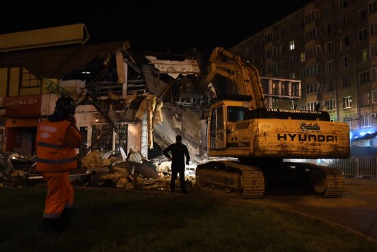 Demolition of unauthorized buildings continues in Moscow