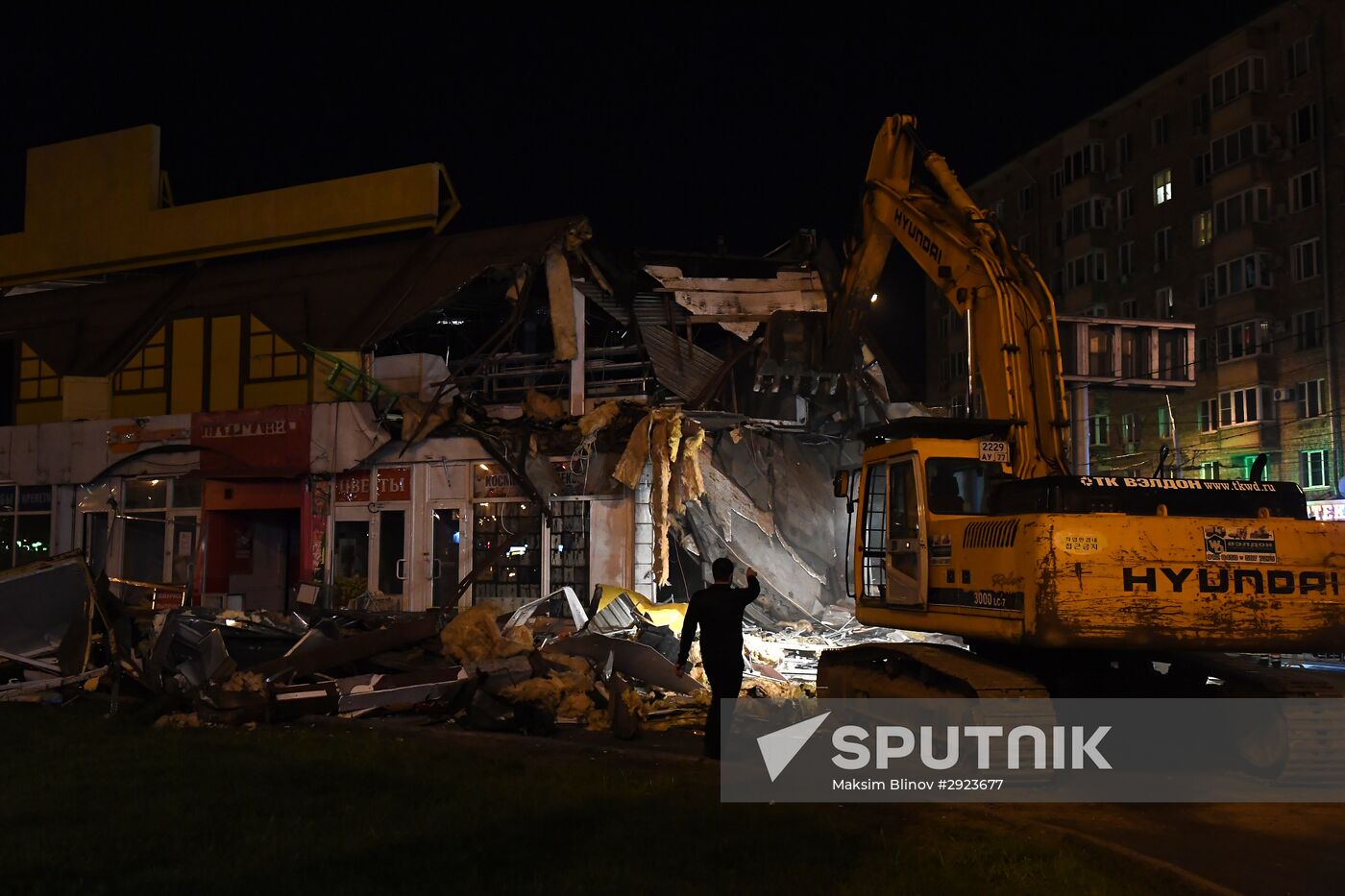 Demolition of unauthorized buildings continues in Moscow