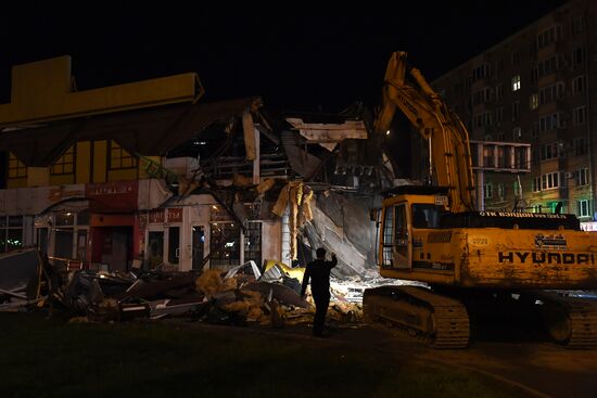Demolition of unauthorized buildings continues in Moscow