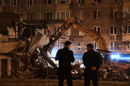 Demolition of unauthorized buildings continues in Moscow