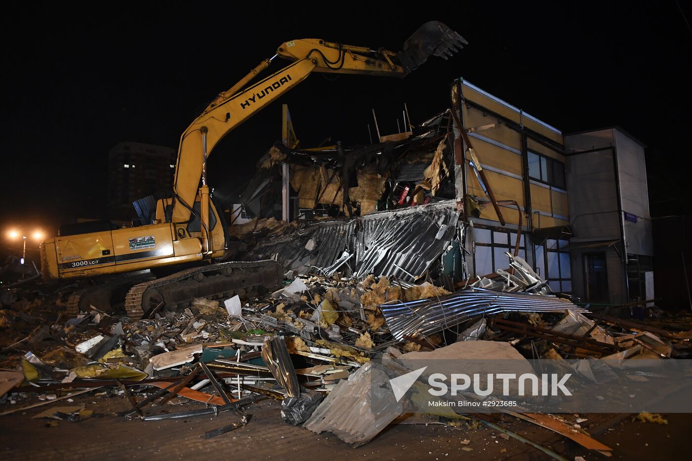 Demolition of unauthorized buildings continues in Moscow