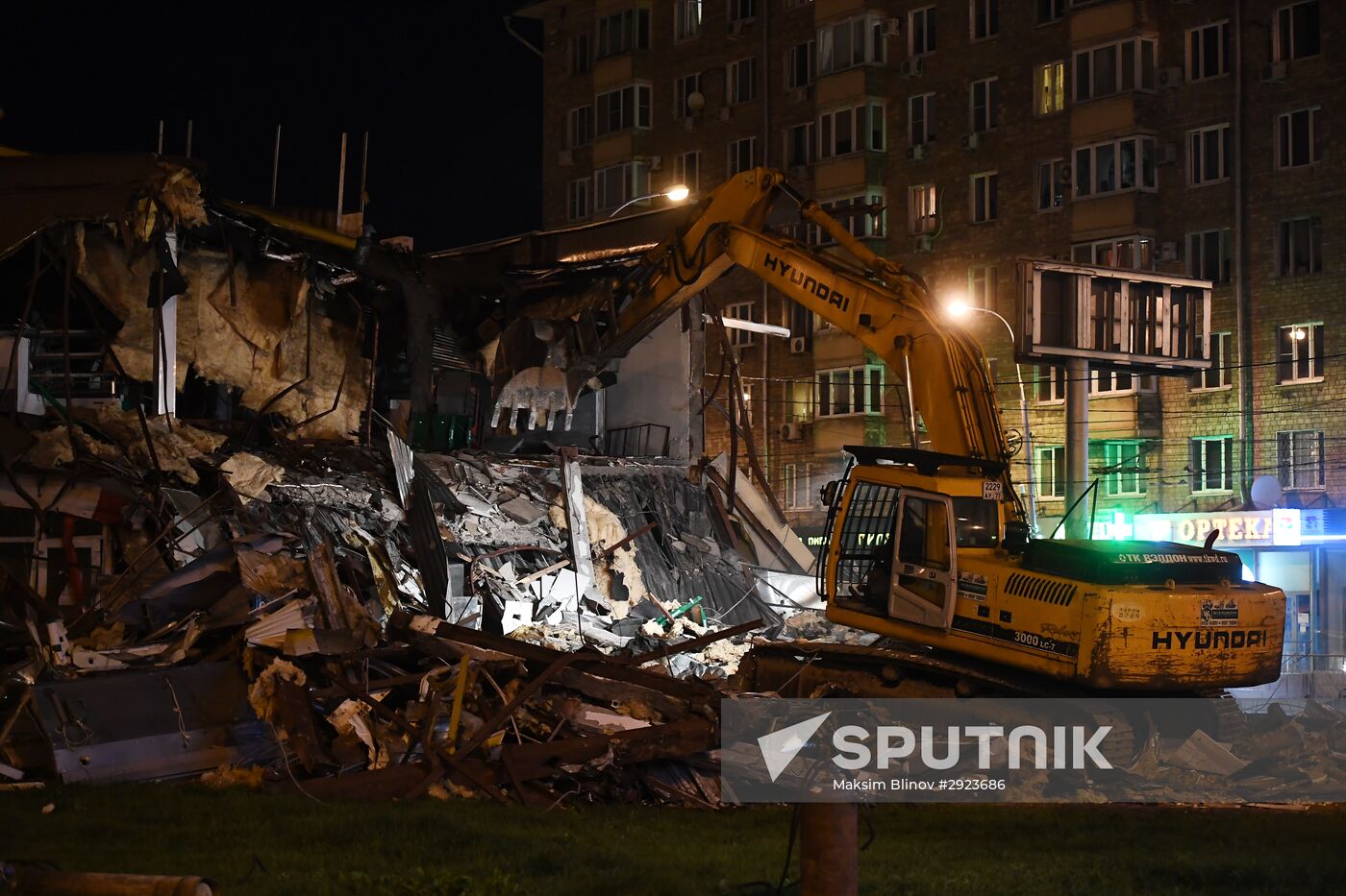Demolition of unauthorized buildings continues in Moscow