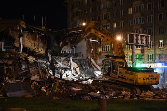 Demolition of unauthorized buildings continues in Moscow