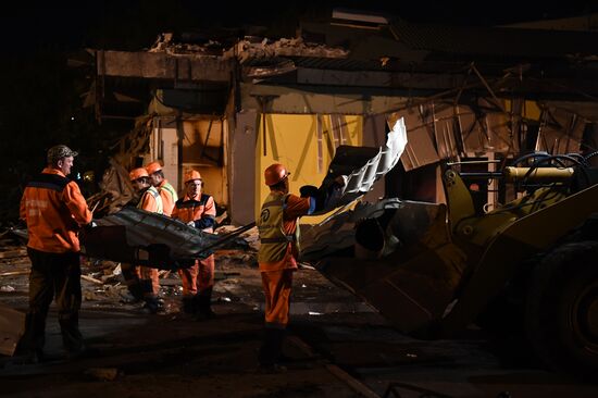 Demolition of unauthorized buildings continues in Moscow