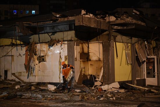 Demolition of unauthorized buildings continues in Moscow